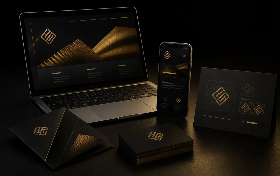 Complete business rebrand: website, logo, A5 flyers and business cards